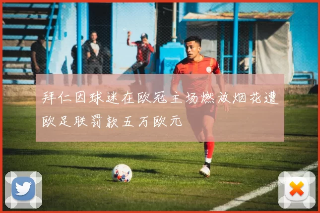 拜仁因球迷在欧冠主场燃放烟花遭欧足联罚款五万欧元